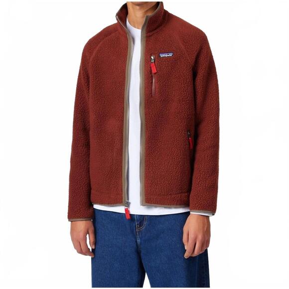 PATAGONIA Jackets & Blazers - NEW PATAGONIA men's retro pile fleece jacket in dried vanilla